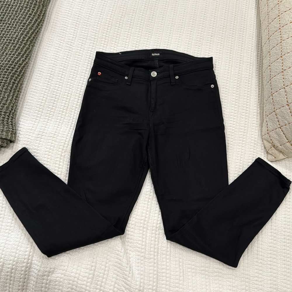 Hudson Black Super Skinny Jeans